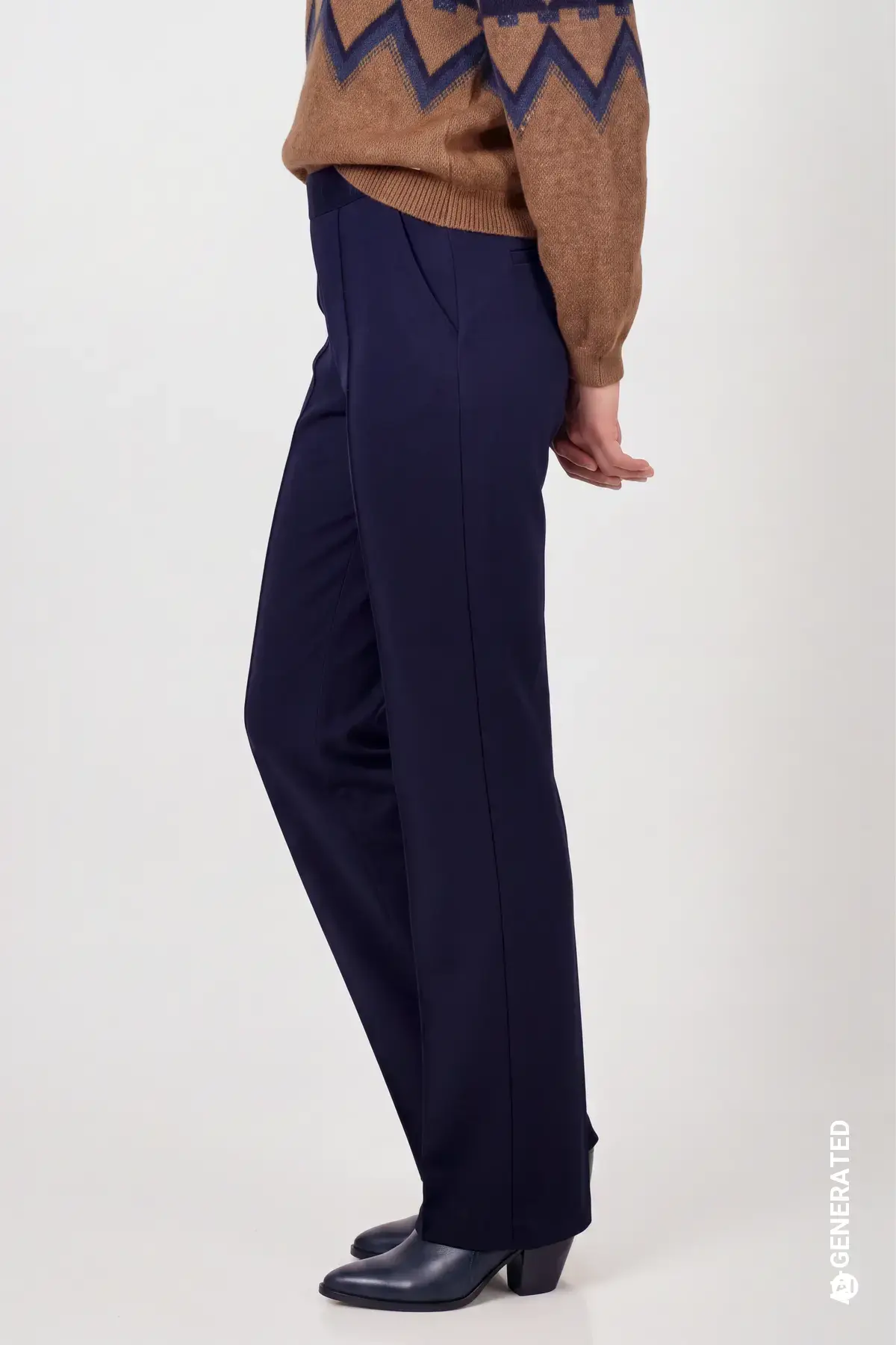 Broek met tekstband - Afbeelding 3