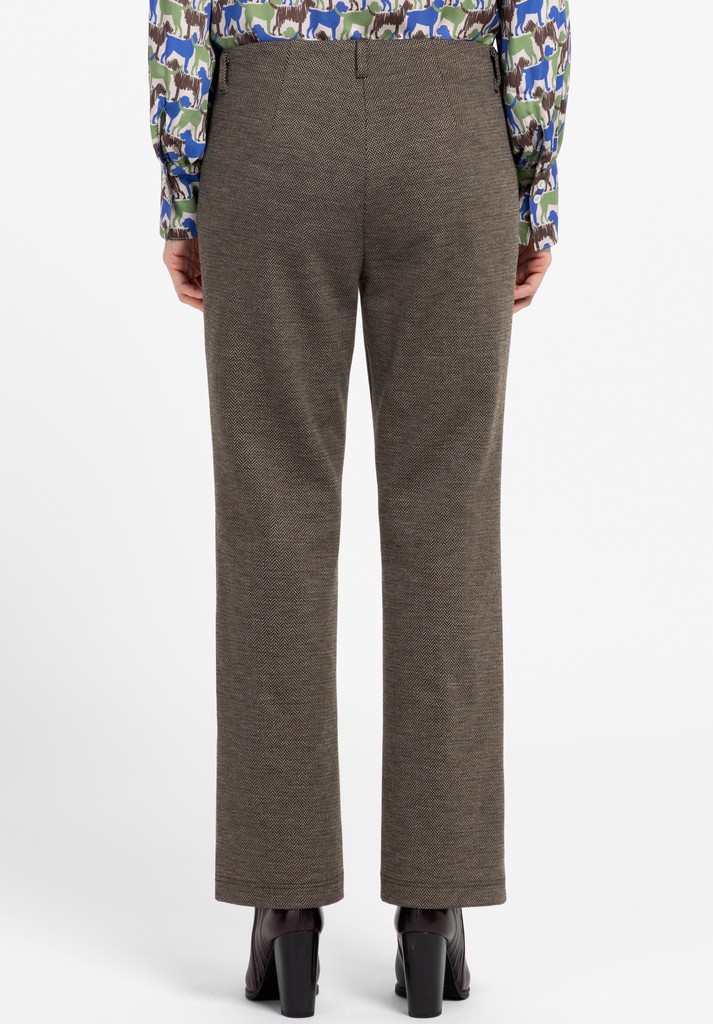 Broek met rechte pijpen - Afbeelding 2
