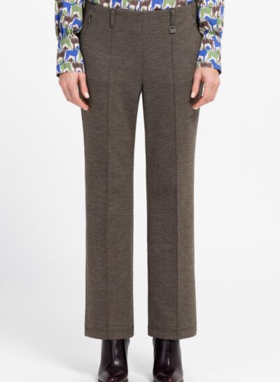 Broek met rechte pijpen
