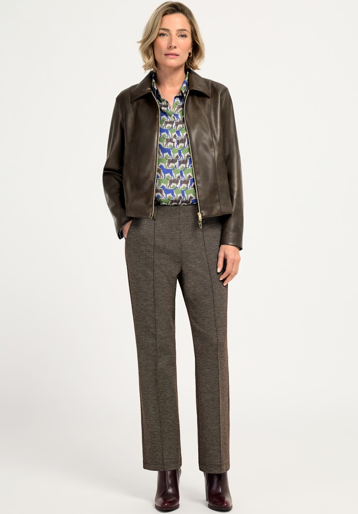 Broek met rechte pijpen - Afbeelding 4