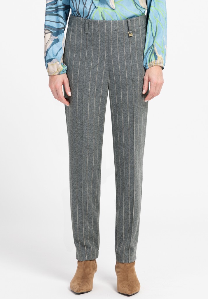 Geklede broek met smalle pijpen bianca